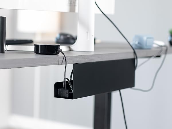 under desk cable management trays