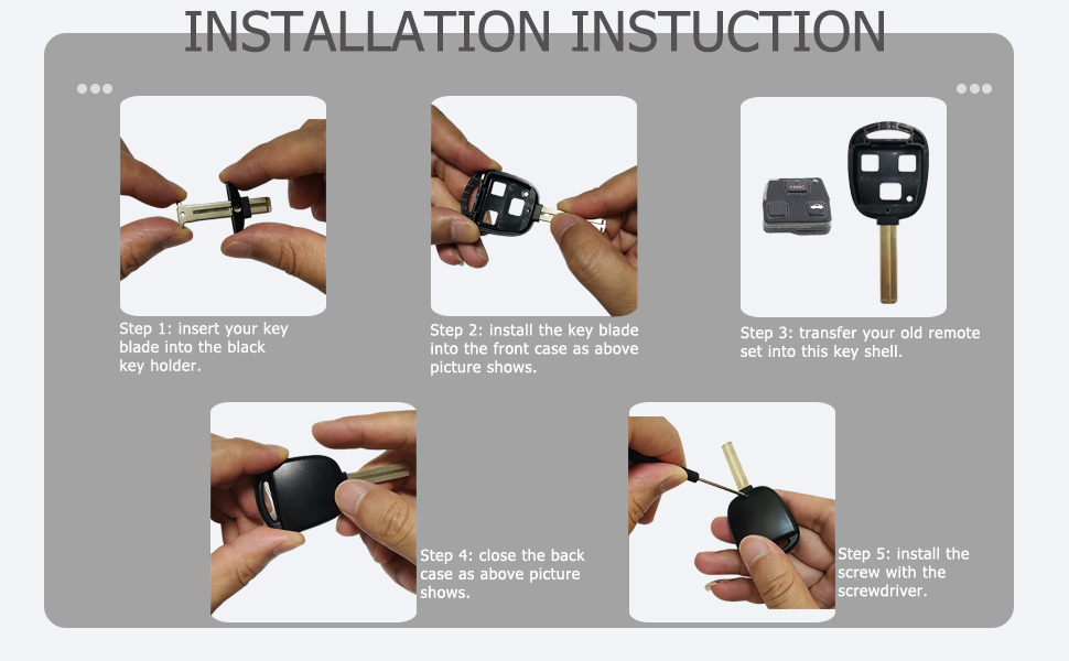 lexus es key fob cover