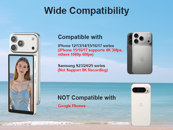 selfie monitor screen iphone