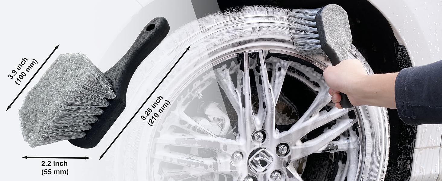 wheel cleaner brush