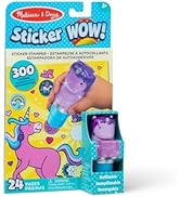 Melissa & Doug Glitter Unicorn Sticker Activity Pad & Stamper Book, 1 EA'