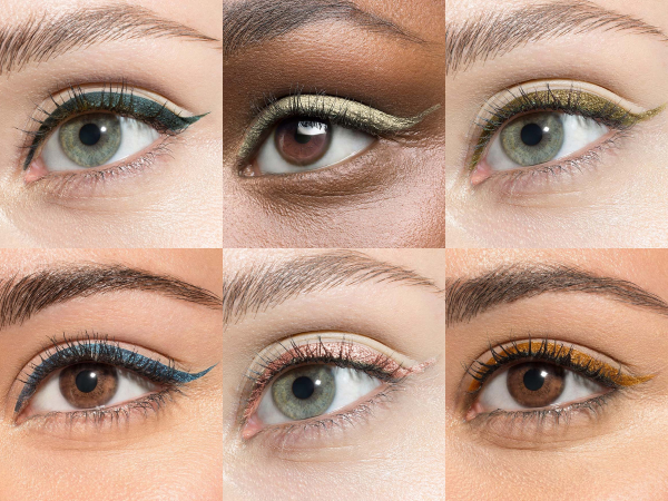When pencil met gel shades