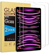 2 Pack SPARIN Screen Protector Compatible with iPad Pro 12.9 inch 2022/2021/2020/2018 Released (6...