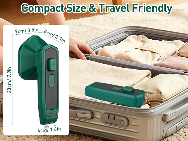 mini steamer iron for clothes