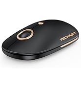 TECKNET Computer Mouse, Silent Mouse Wireless, 2.4Ghz USB-A Wireless Mouse, 4800 DPI Ambidextrous...