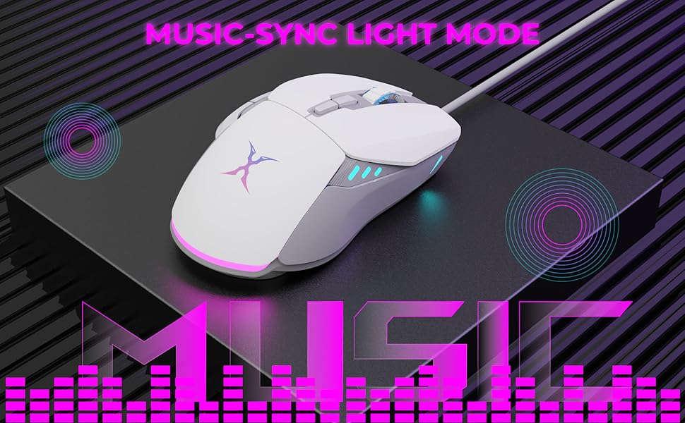 Music-sync light modes
