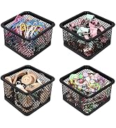 DANRONG Paper Clip Holder for Desk, Paperclip Holders, Mesh Paper Clip Holders Metal Paper Clip D...