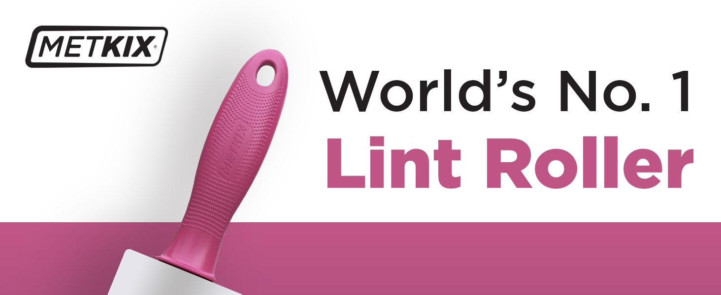 Metkix Lint Roller Pet Hair Remover Extra Sticky Perfect Solution