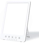 Easysleep Lamp 10000 Lux LED Energy Therapy White Warm Light with 7 Timer and 10 Adjustable Brigh...