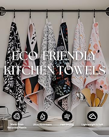 Recyco Eco-friendly Waffle Kitchen Towel