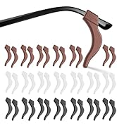 topstart 20 Pairs Eye Glasses Ear Grippers, Anti-Slip Glasses Ear Hook Comfort Silicone Eyeglasse...