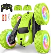 FDCTR Remote Control Car, Stunt RC Cars, 2.4GHz Double Sided 360° Flips RC Crawler, Outdoor Toys ...