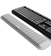 MEKASS Keyboard Wrist Rest - Soft Memory Foam Wrist Support for Long Hours of Work, Gaming, Study...