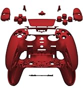 eXtremeRate Full Set Housing Shell with Buttons Touchpad Cover Compatible with ps5 Edge Controlle...