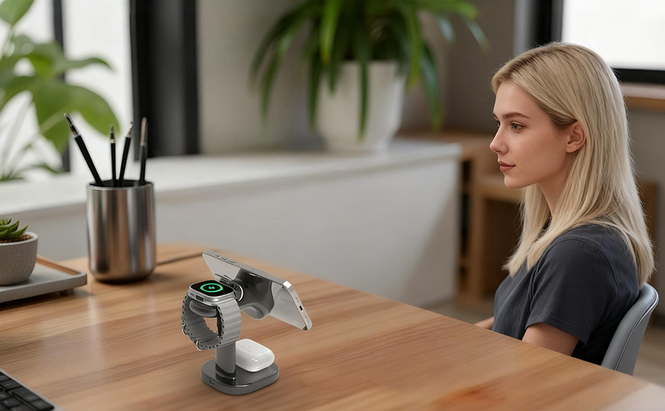 Magnetic Phone Charger for iPhone,for Apple Watch,for Airpods