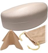 MyEyeglassCase Large Curved Sunglasses Case - Women Hard Shell Glasses Holder - XL Large Eyeglass...
