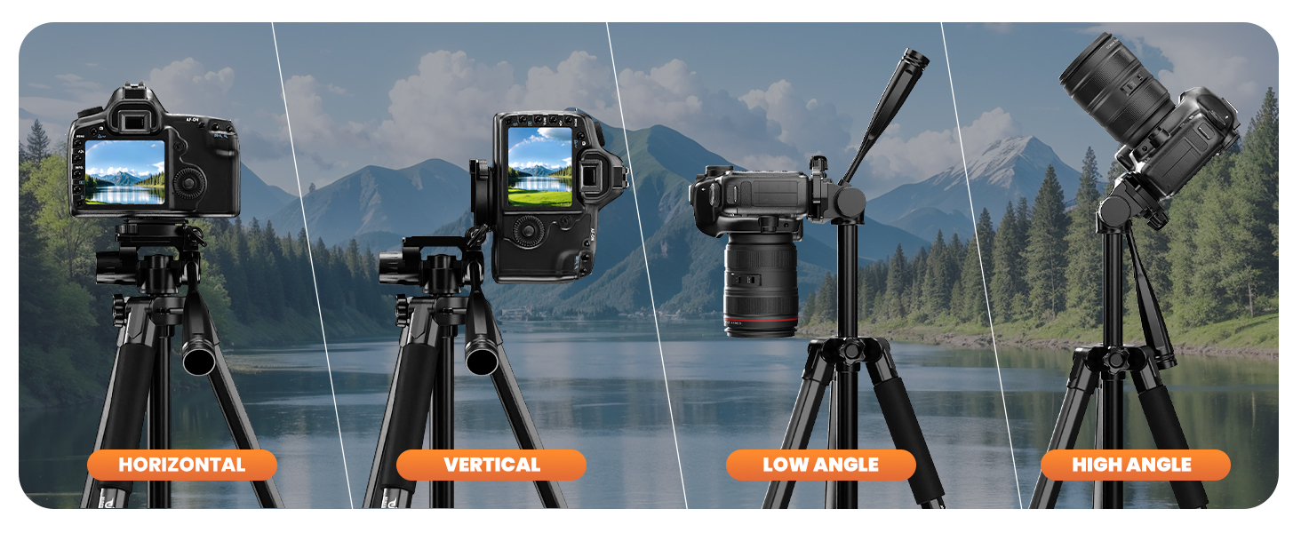 360 degree head Camera tripod