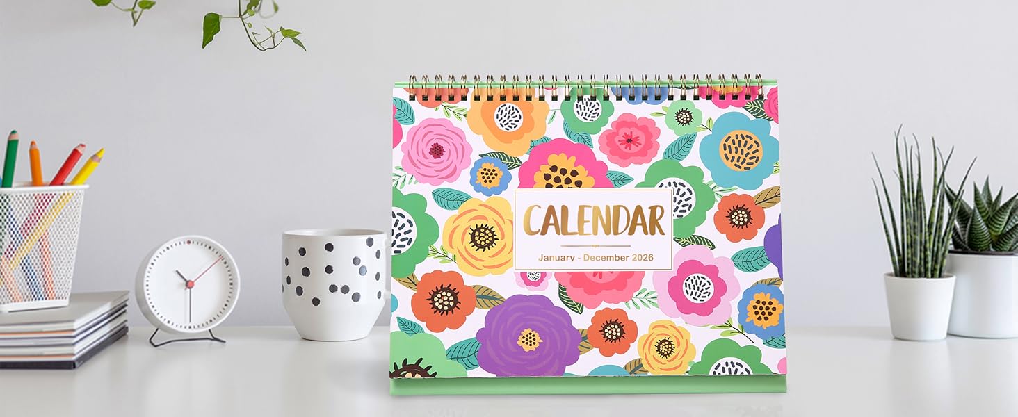 desk calendar calendar 2026-2027 desk calendar 2026-2027 calendar