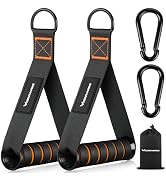 RENRANRING Gym Exercise Handles, Replacement Handle Attachments for Cable Machine Pulleys, Resist...