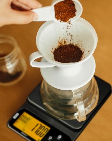 Polit brewly coffee scale