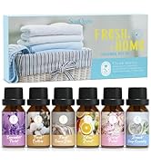 Clean Essential Oils Set, SoulOrigin Fragrance Oil Gift Set for Oil Diffusers, Scented Oils 6x10m...
