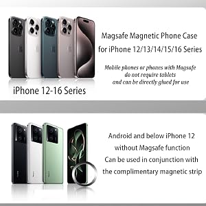 Phone Holders for Your Car, Magnetic Power Adjustable Phone Holder Screen Mount Car Phone Holder