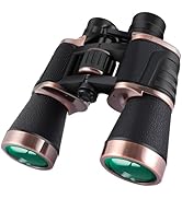 PISEZ 20X50 Binoculars for Adults High Powered with Low Light Vision,Large View Waterproof Binocu...