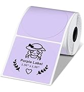 Phomemo Circle Label Compatible with M110/M110S/M120/M200/M220 Label Maker, 1.96" x 1.96"(50x50 m...