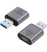 Poyiccot USB C to USB 3.1 Adapter 10Gbps, Female USB C to Male USB Adapter, USB 3.1 Type C to Typ...