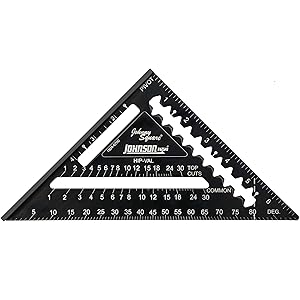 johnson johnny square rafter carpentry aluminum