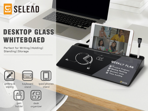 black glass board small