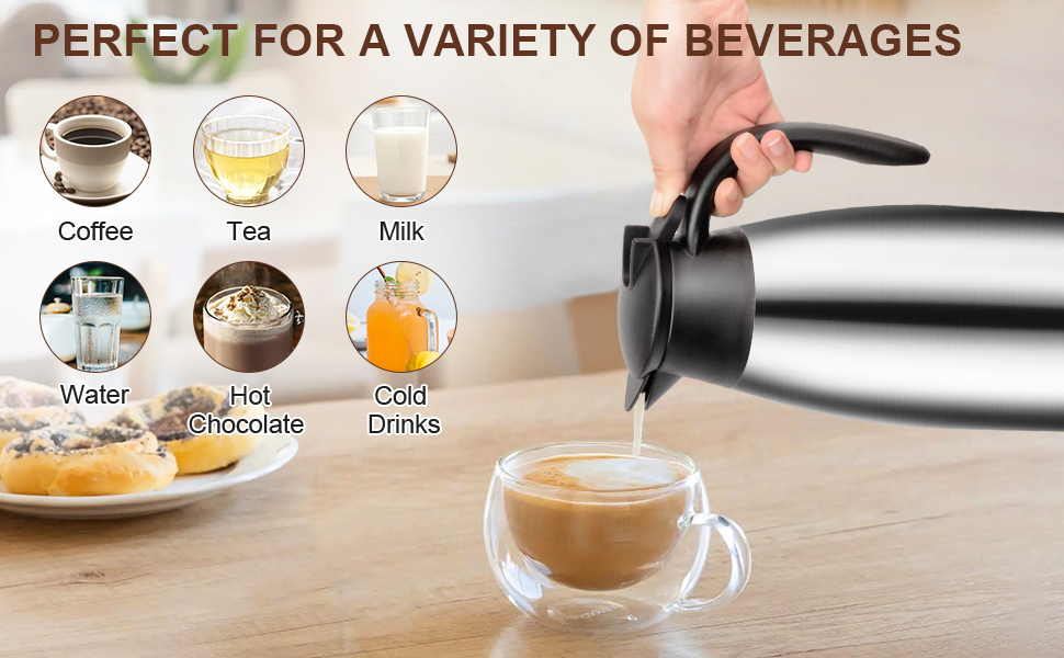 coffee carafe,coffee carafes for keeping hot,thermal coffee carafe,thermos,thermos for hot water
