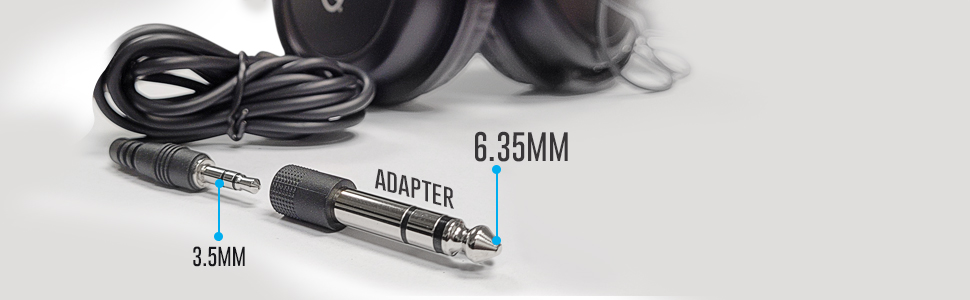 AxcessAbles SH-49 Over-Ear Studio Headphones Wired