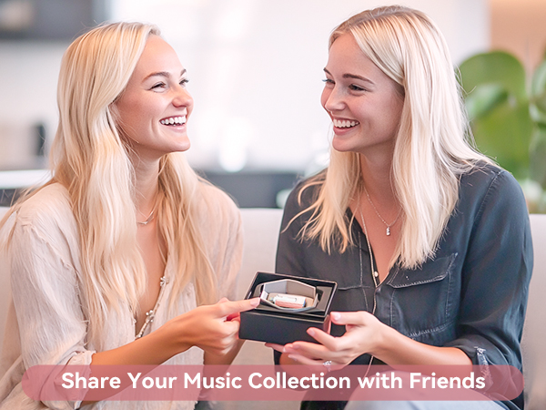 Share your misic collection with your friends