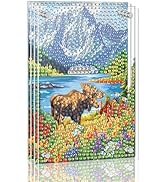 Ginfonr DIY Acrylayers Diamond Art Painting Kit for Adults, Deer 4-Layer Acrylic Magnetic Diamond...