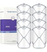 Husaco Flying Insect Trap Refills & 8 Cartridges, Compatible with Refill (8 Cartridges)