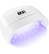 LadyMisty UV Nail Lamp, 2026 Upgrade UV Light for Gel Nails with New 30 Dual Beads, 4 Timer LED L...
