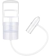 Nasal Aspirator for Baby, Baby Nose Sucker, Booger Sucker with Hand Pump and Non-Invasive Tip to ...