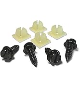 fasteners stainless steel cover licence set liscen lic scews bulk mounting plastic carros tags logo