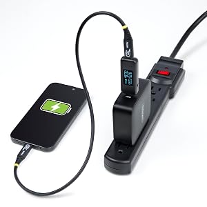 USB-C Power Tester, Digital Multimeter, Bi-Directional Voltage and Current Meter