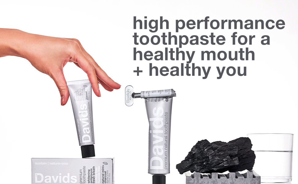 high performance natural toothpaste for a healthy mouth charcoal davids and healthy you