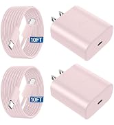 45W Samsung USB-C Super Fast Charger Type C 10FT C Charger Cable Fast Charging with Android Phone...