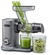OLIXIS Cold Press Juicer, Slow Masticating Juicer Machines with Extra Wide Feed Chute, High Juice...