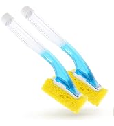 Arrow Dish Sponges With Soap Dispenser Handle, 2 Pack - Fillable Dish Wand for Quick, Convenient ...