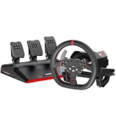 PXN V10 Pro Direct Drive Sim Racing Wheel, 3.2Nm Force Feedback | Servo Motor, 3 Hall-Effect Peda...