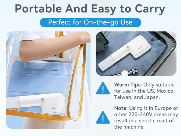 travel steamer for clothes