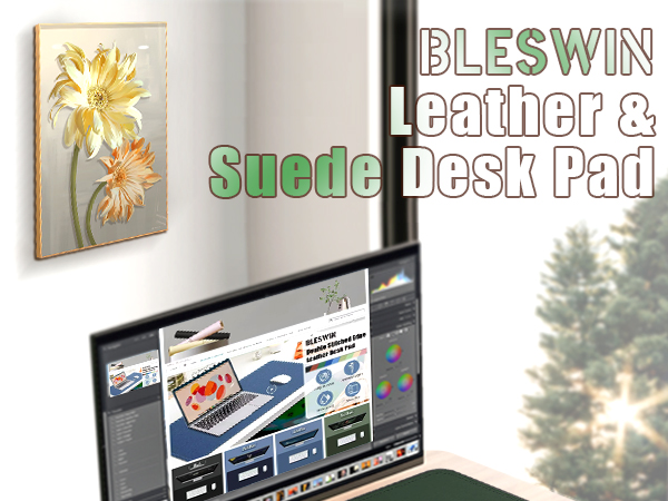 leather desk pad