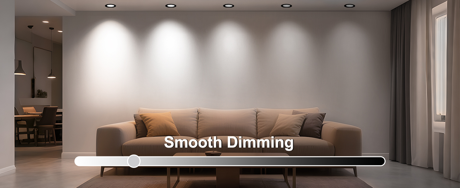 WiFi recessed downlights
