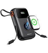 Kuulaa Portable Charger 10000mAh PD 20W Fast Charging Portable Charger Power Bank with Built in C...