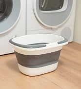 Goderewild Large Collapsible Mop Bucket 4.2 Gallon(16L) with Handle for House Cleaning, Space Sav...